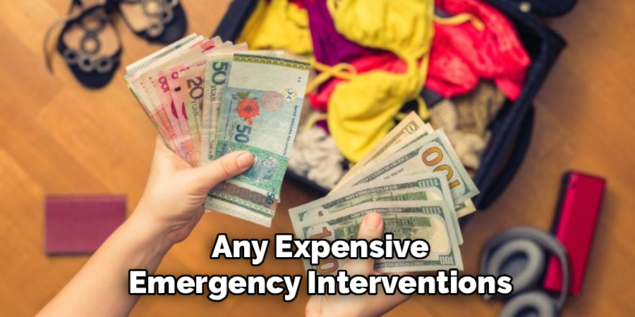 Any Expensive
Emergency Interventions