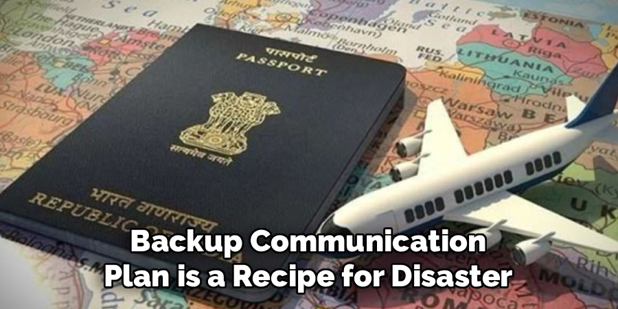 Backup Communication Plan is a Recipe for Disaster