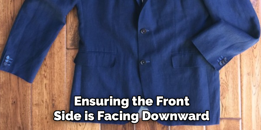 Ensuring the Front
Side is Facing Downward