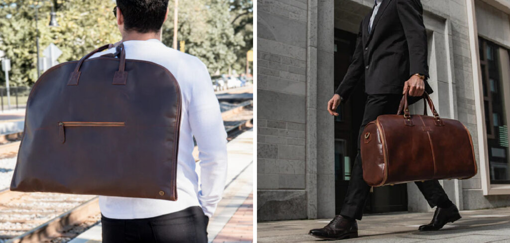 How to Travel With a Suit Garment Bag