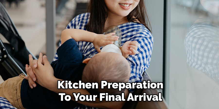 Kitchen Preparation
To Your Final Arrival