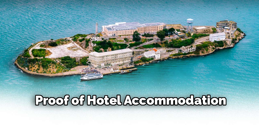 Proof of Hotel Accommodation