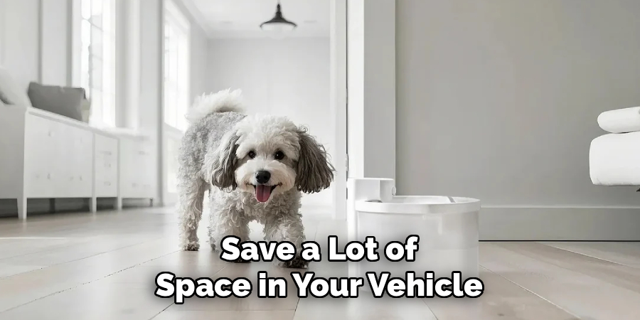 Save a Lot of
Space in Your Vehicle