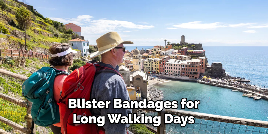 Blister Bandages for Long Walking Days