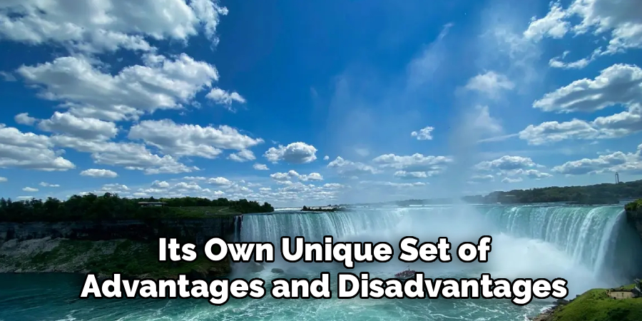 Its Own Unique Set of
Advantages and Disadvantages