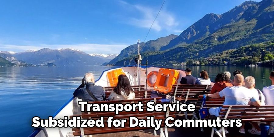 Transport Service Subsidized for Daily Commuters