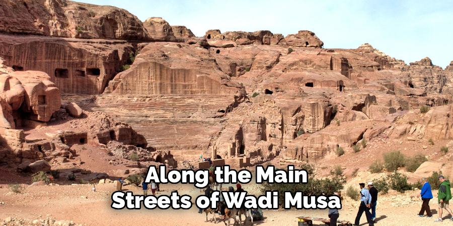 Along the Main Streets of Wadi Musa