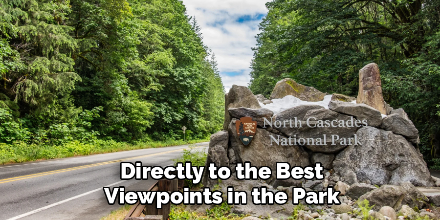 Directly to the Best Viewpoints in the Park