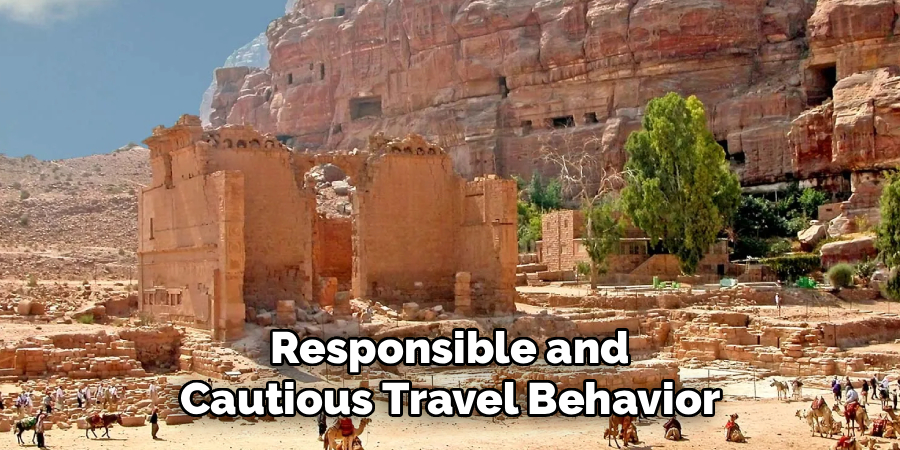 Responsible and Cautious Travel Behavior
