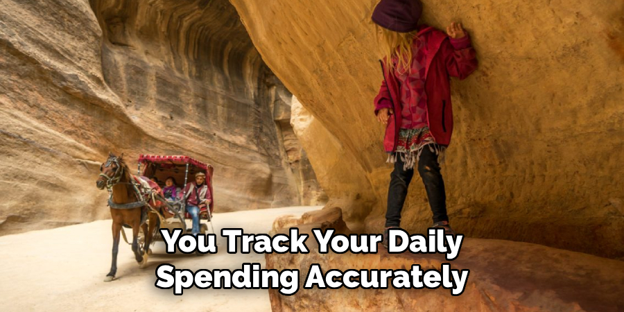 You Track Your Daily Spending Accurately